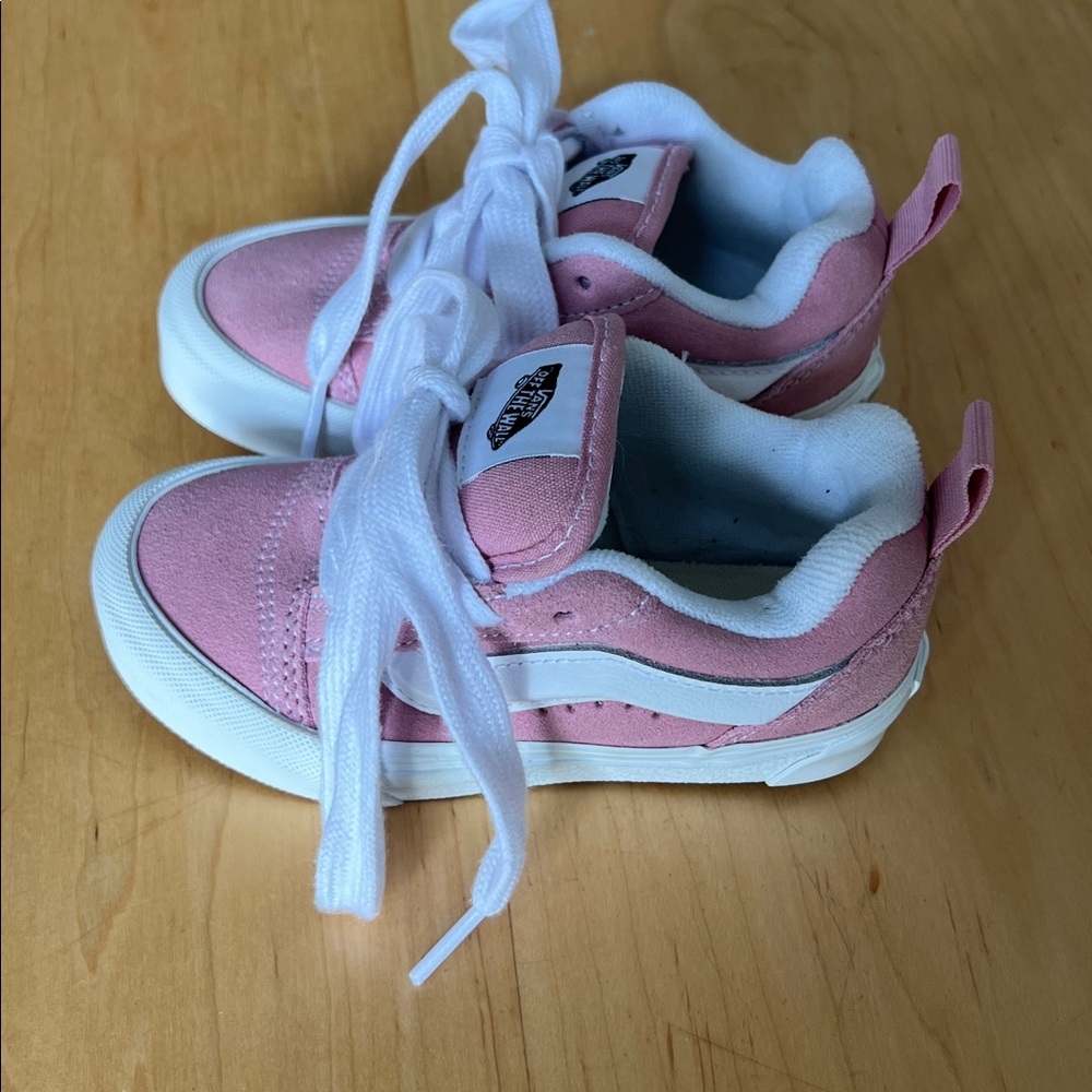 Vans Kids Sneakers in Pink and White New No Box - Picture 5 of 7
